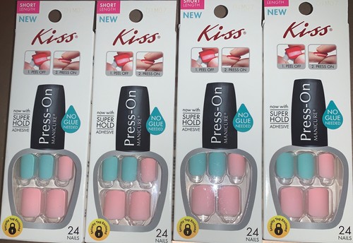 Kiss press manicure - kiss, press-on