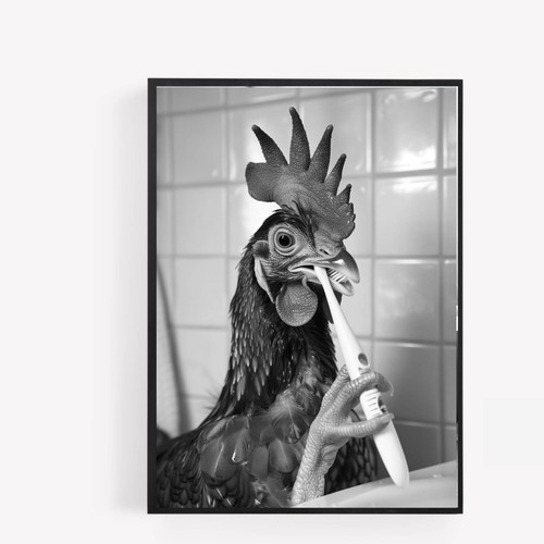 Divertente bagno pollo - che, si