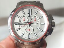 lorenz cronografo 2023 acciaio automatico 100 mt  uomo ref. 26771