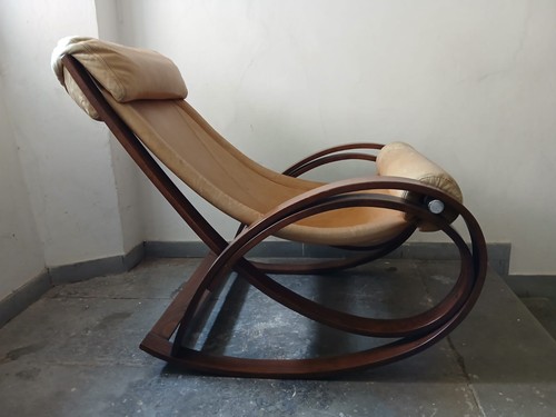 Sedia dondolo vintage - dondolo,