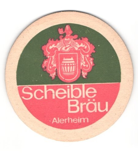Sottobicchiere birra alerheim - sottobicchiere,