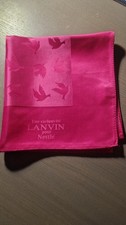 Foulard Carre Soie Lanvin Neuf