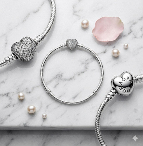 New authentic pandora bracelet - new,