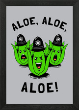 Aloe Aloe Aloe Incorniciato