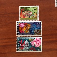 Monaco Num 981-983 ** MNH