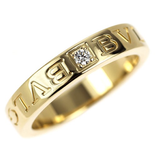 Anello bulgari k18yg diamond - anello,