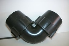 Gomito per tubo polietilene PN4 con ghiera 25x25 - 32x32 - 40x40  PEBD