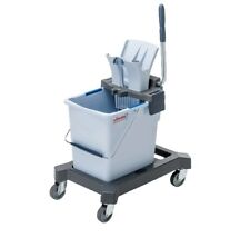 Vileda UltraSpeed Pro Secchio Guida Semplice Set 25 L Carrello Pulizia Carrello Pulizia Grigio