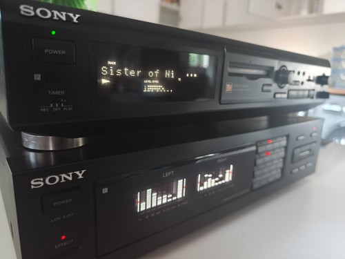 Sony minidisc deck mds je510 - deck, mds-je510