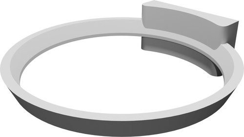 Supporto parete per vaso - parete,