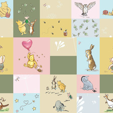 Winnie the Pooh Patchwork 100%