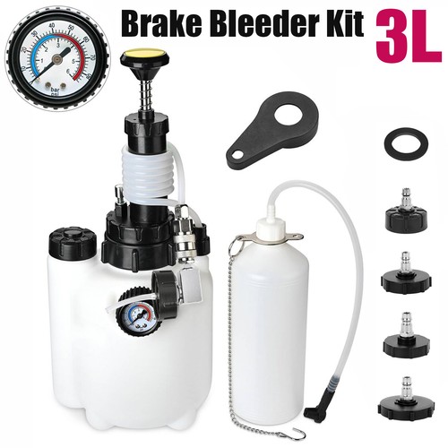 Brake bleeder kit manual - 3l,