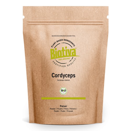 Cordyceps polvere bio 250g - cordyceps,