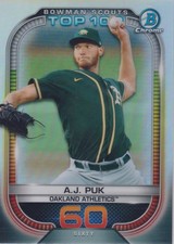 2021 Bowman #BTP-60 A.J. Puk