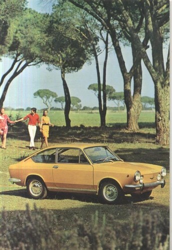 Cartolina fiat 850 - fiat, sport