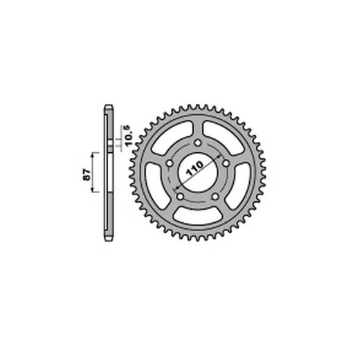 Pbr 795 corona trasmissione - corona,