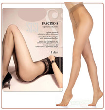 Collant SISI Fascino 8 denari velato setificato elasticizzato calza tutto nudo