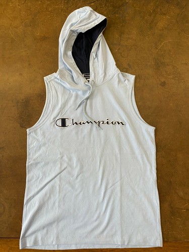 CHAMPION+FELPA+TANK+TG.S+AZZUR