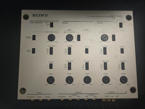 Vintage sony xec 1000 way - xec-1000, 5-way