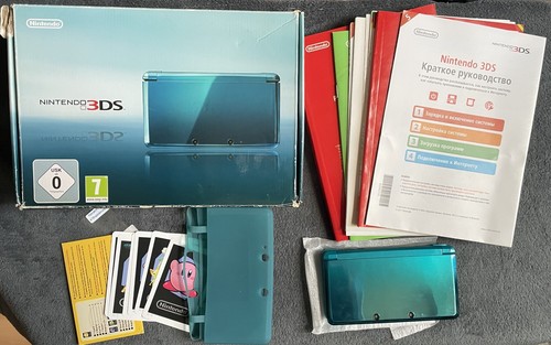 Console nintendo 3ds bleue - console,