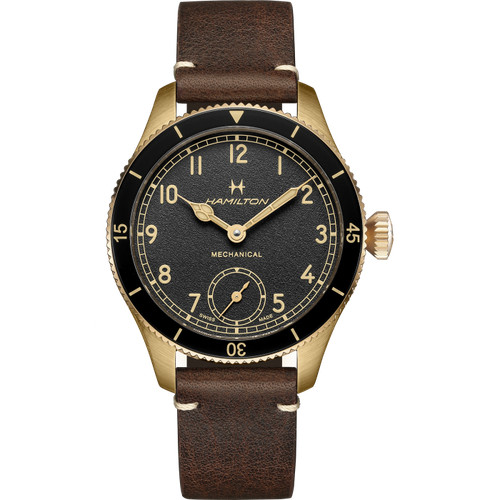 New hamilton khaki aviation - new,