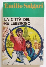 Libro La Citta' Del Re Lebbroso Emilio Salgari Edizioni Paoline 1976 (L105