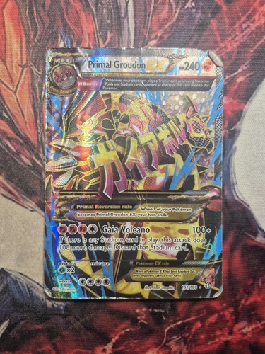 Pokémon primal groudon xy - primal, ex