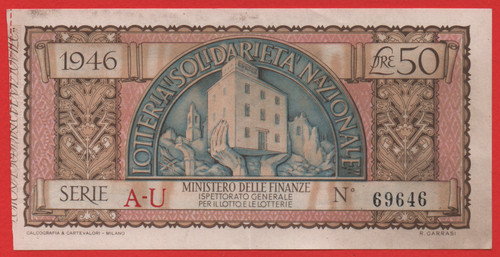 Biglietto lotteria - biglietto,