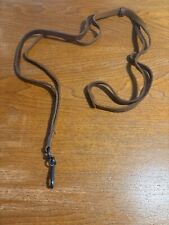 Correggiolo in cuoio marrone  per pistola Glisenti  ufficiale Italia-IGM-Colonie