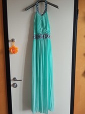 Vestito Donna Acquamarina Con Scarpe Abbinate Numero 37