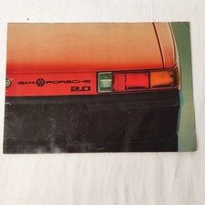 VOLKSWAGEN PORSCHE 914/2.0 brochure ann0 1971 ondulazioni diffuse