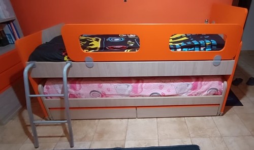 Letto singolo con - ,
