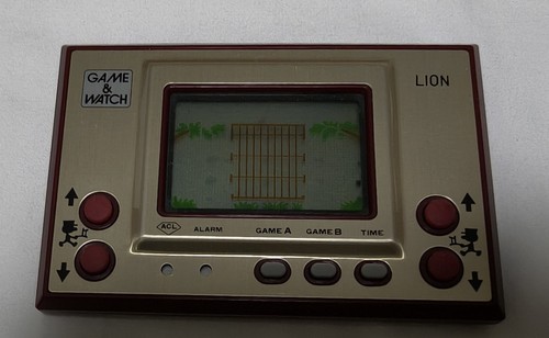 Nintendo game watch lion - nintendo,