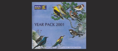 Malta stamp year pack 2001 - -,