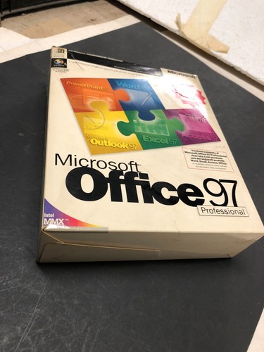 Vintage microsoft office 97 - office,