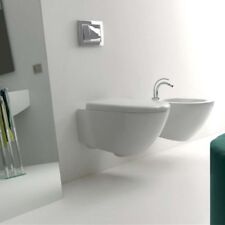 Sanitari sospesi Kerasan Aquatech vaso bidet e coprivaso slim soft close