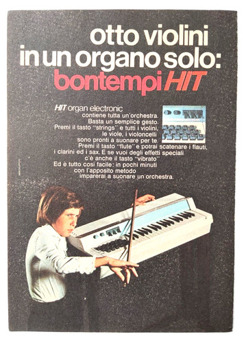 Pubblicita bontempi organo - pubblicita',