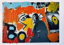 Dr. LOVE foto David Bowie Muro di Berlino Mario Schifano Basquiat Andy Warhol 