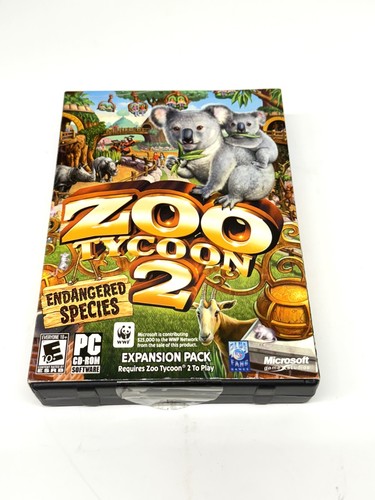 Zoo tycoon endangered - zoo,
