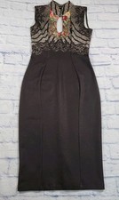 Abito Michal Negrin DONNA M con cristalli Swarovski perle floreali