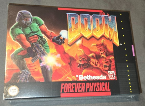 Doom snes limited run games - snes,