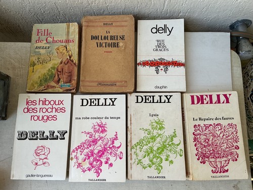 Delly livres romans anciens - 7,