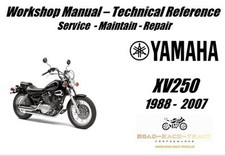Yamaha XV250 XV 250 Manuale