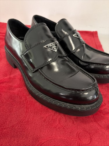Mocassini prada chocolate - chocolate, nero