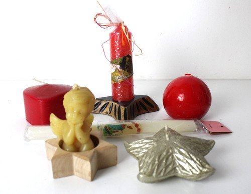Lotto candele natalizie - lotto, 6