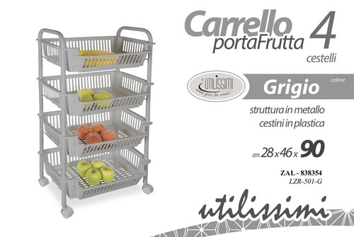Carrello cucina porta frutta - porta,