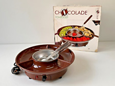 Kit Macchina Elettrica  per Fonduta di Cioccolato e Formaggio con 4 Forchette.