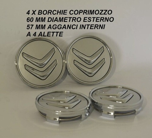 Tappi coprimozzo grigio - tappi,