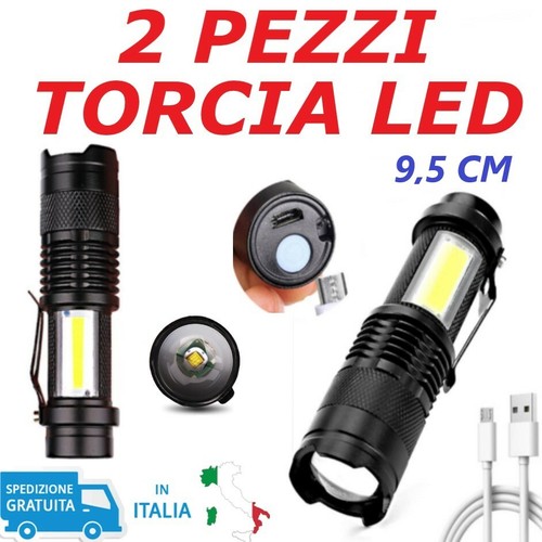 Potente mini torcia - x2,