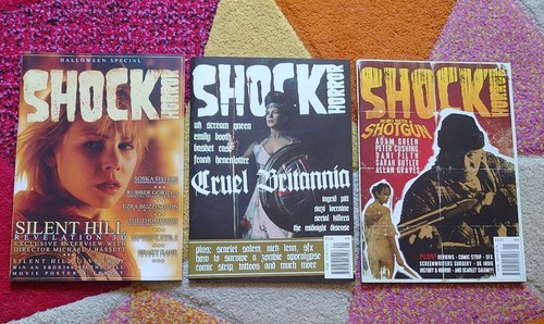Shock horror magazines - shock,